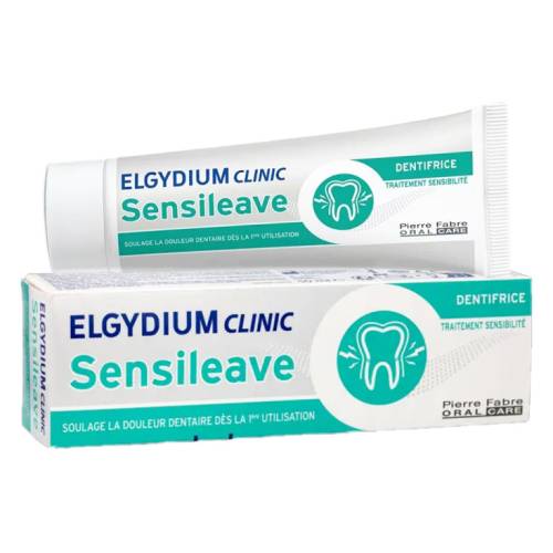 Elgydium Clinic Sensileave Toothpaste 50ml – toothpaste, sensitive teeth, soothing