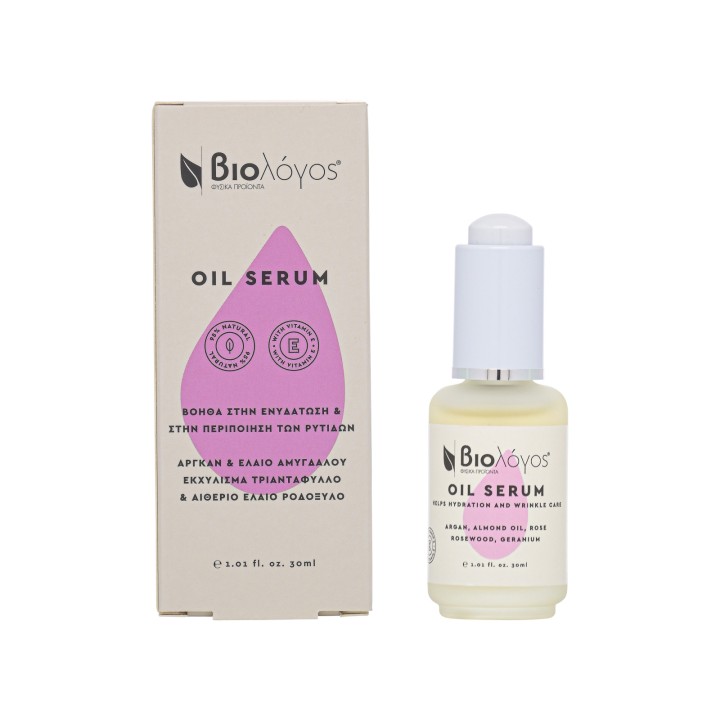 Biologos Argan Oil, Rose Extract & Rhodiola  40ml – hair care, argan oil