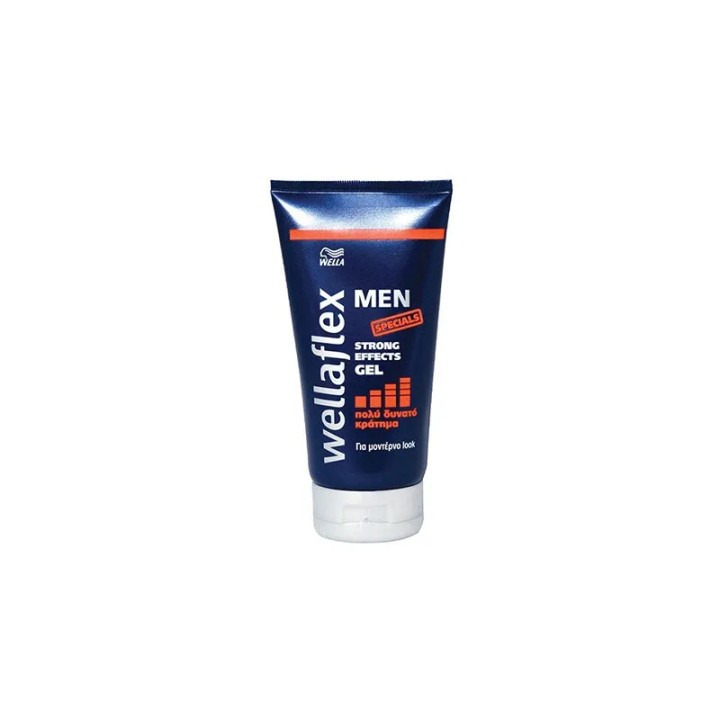 Wellaflex Men Strong Effect Gel – hair gel, strong hold for men
