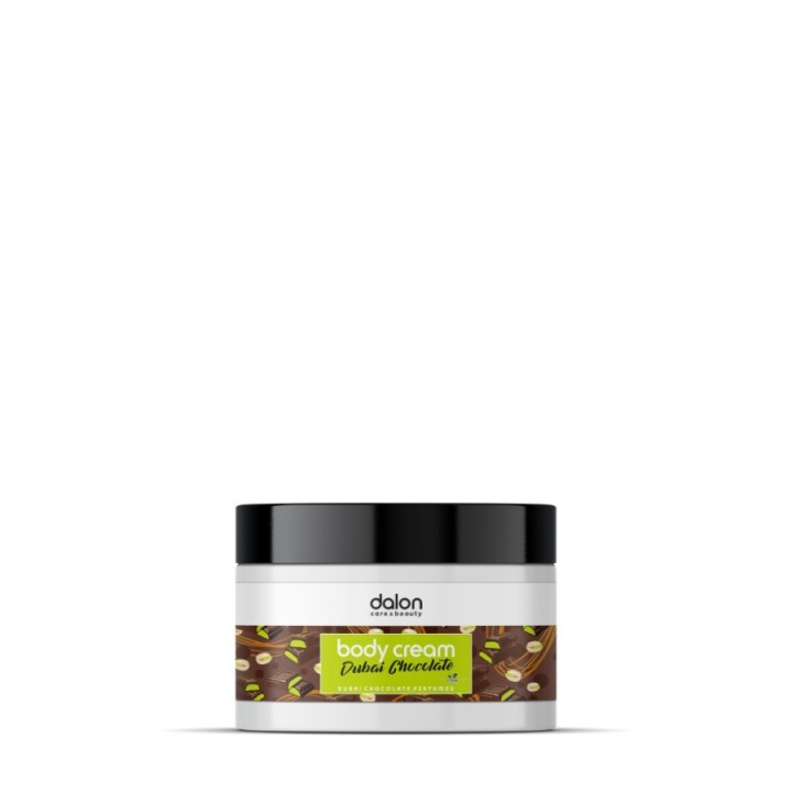 Dalon Body Cream Dubai Chocolate 500ml – body cream, chocolate scent, moisturizing
