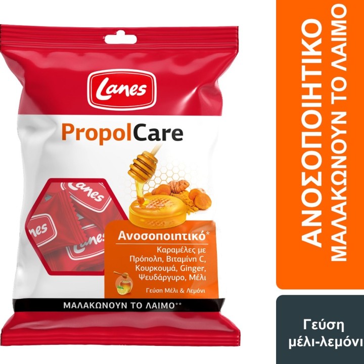 Lanes Propolcare Honey & Lemon – dietary supplement, honey, lemon