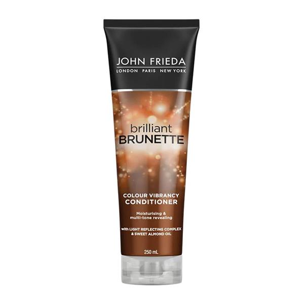 John Frieda Brilliant Brunette Colour Protect Conditioner 250ml – hair conditioner for brunette color protection