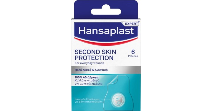 Hansaplast Second Skin Regular 6 Strips – bandages, second skin, wound care