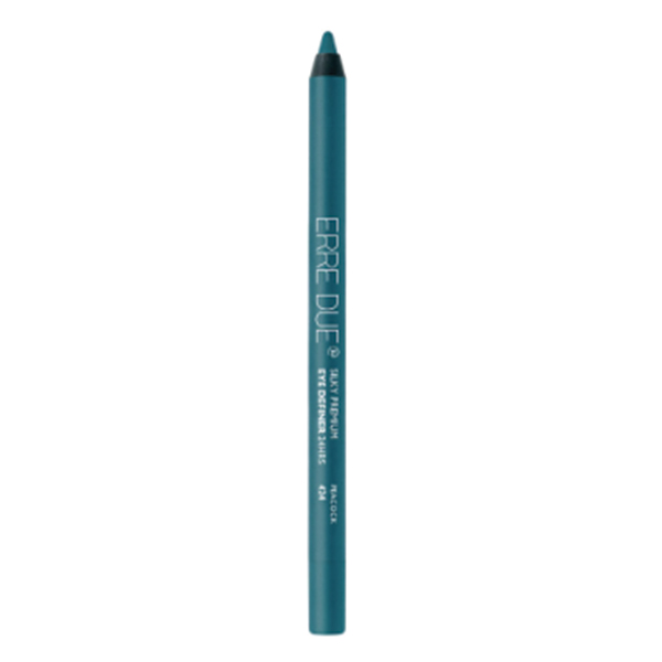 Erre Due Silky Premium Eye Definer 24H 424 Peacock – eyeliner, peacock green,  finish