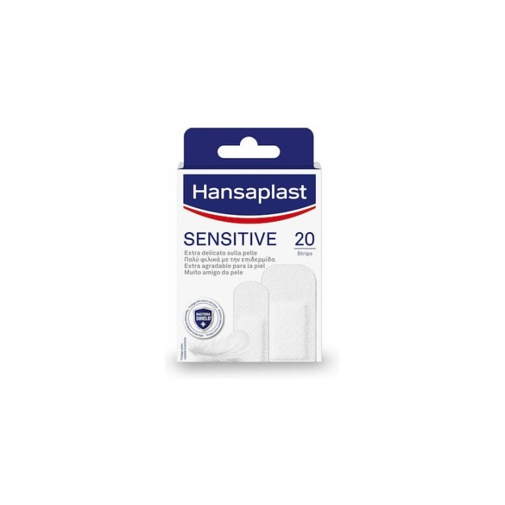 Hansaplast Sensitive 20 Strips – bandages, sensitive skin, wound care