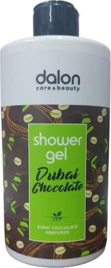 Dalon Shower Gel Dubai Chocolate 500ml – shower gel, chocolate scent, moisturizing