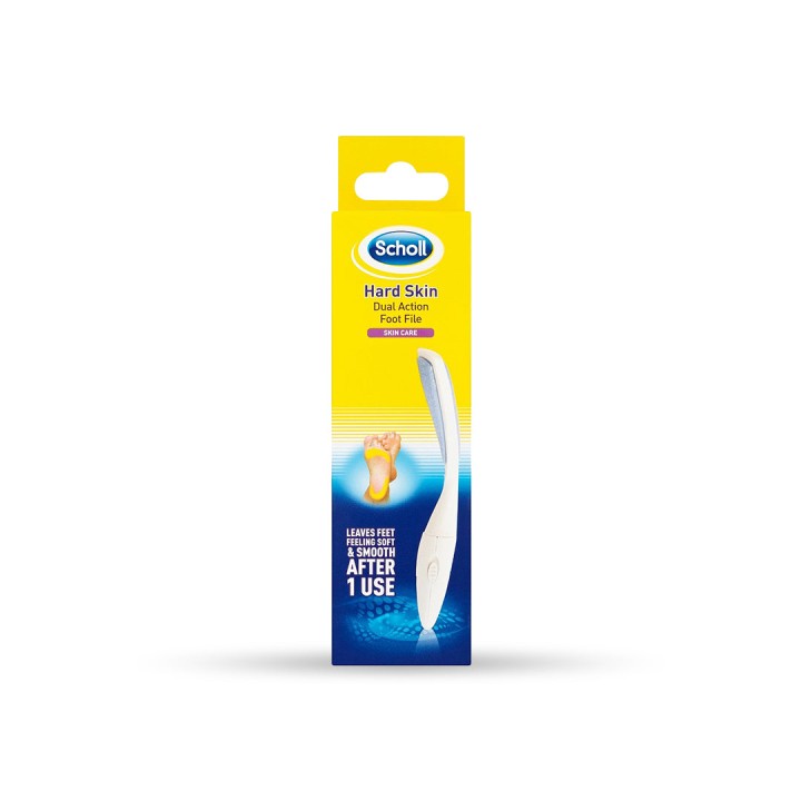 Scholl Hard Skin Dual Action Foot OF – foot treatment, hard skin