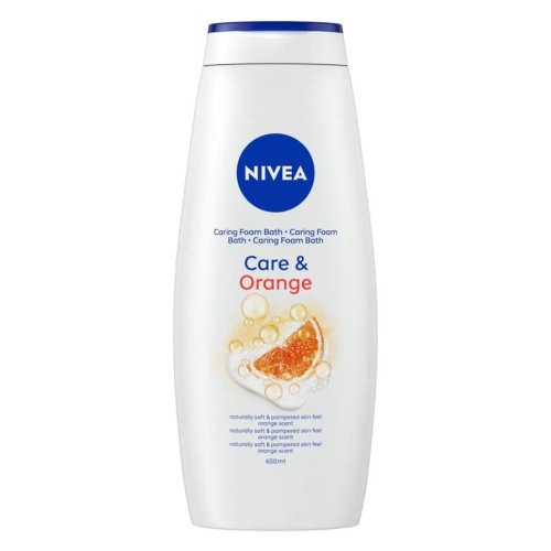 Nivea Bath Care Orange 650ml – body wash, bath care