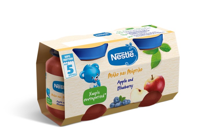 Nestle Apple Blueberry 125g – baby food