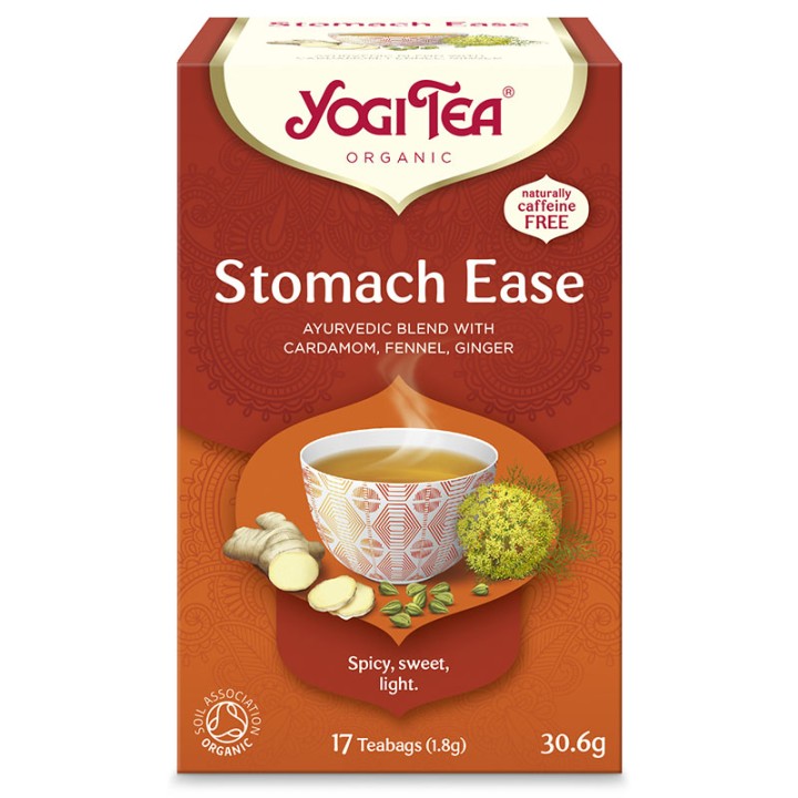 Yogi Tea Stomach Ease 17 Tbs – herbal tea, stomach relief