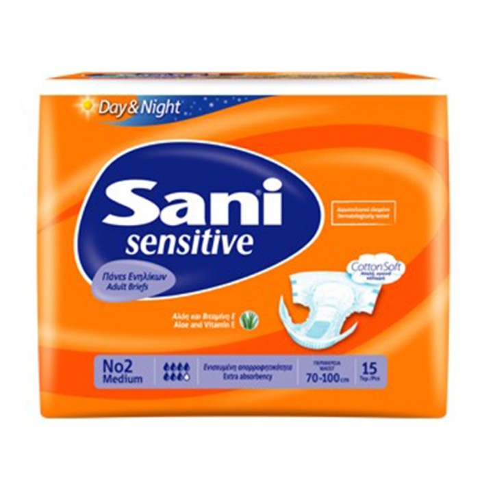 Sani Adult Diapers M No2 15S – adult diapers, medium