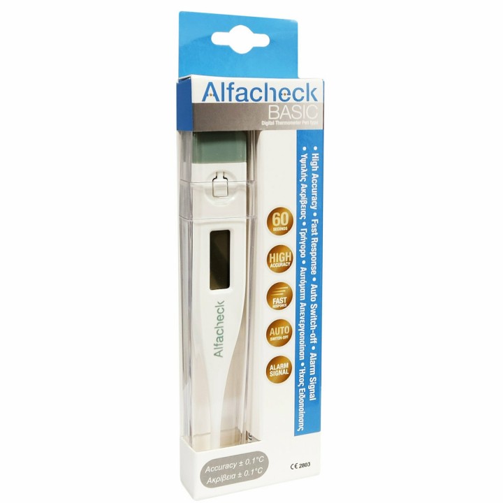 Karabinis Medical Alfacheck Gallium Mercury-Free Clinical Thermometer, 1pc