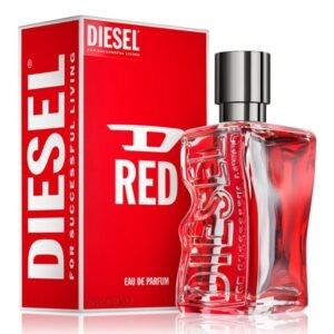 Diesel D Red Eau de Parfum 50ml – men's perfume spray, invigorating scent