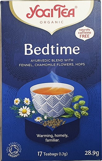 Yogi Tea Bedtime Tea 17 Bags – herbal tea, bedtime relaxation