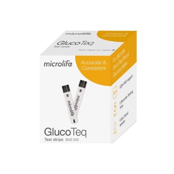 Microlife Blood Glucose Strips x50 – blood glucose strips, 50pcs