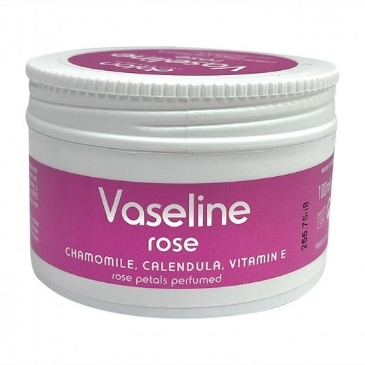 Dalon Vaseline Rose 100ml – petroleum jelly, rose scent, skin care