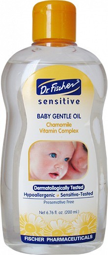 Dr. Fischer Sensitive Baby Oil Chamomile 200ml – baby oil, chamomile, skin soothing