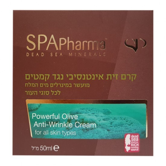 SPA Pharma Antiwrinkle Olive Cream 50ml – cream, anti-wrinkle