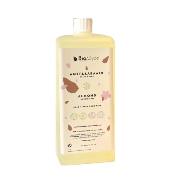 Biologos Almond Oil 1lt – essential oil, almond