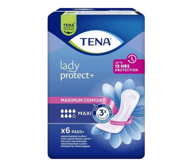 Tena Sanitary Pads Lady Maxi 6s – women's care