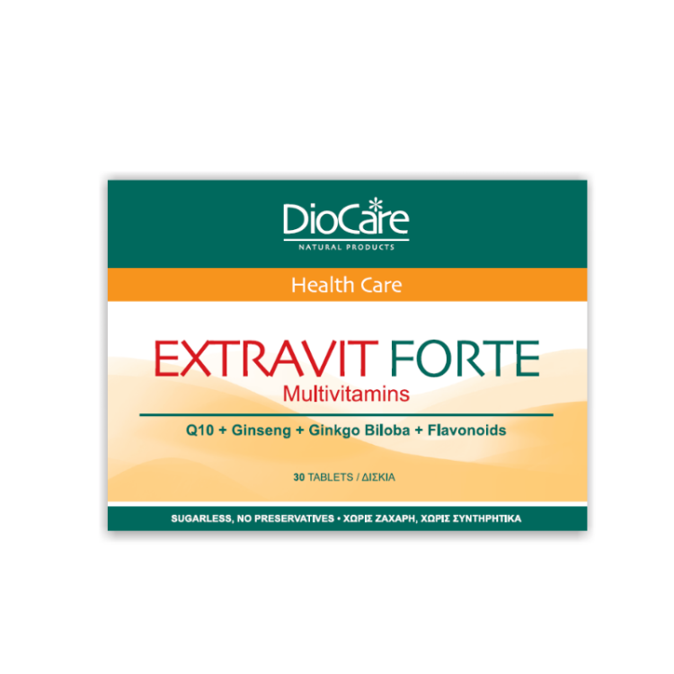 Diocare Extravit Forte 30 Tablets – vitamin supplement