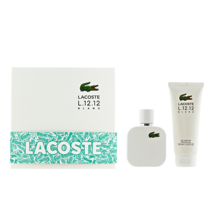 Lacoste S1 25 Blanc Set Eau de Toilette 50ml + Shower Gel 100ml – perfume set, Eau de Toilette and shower gel