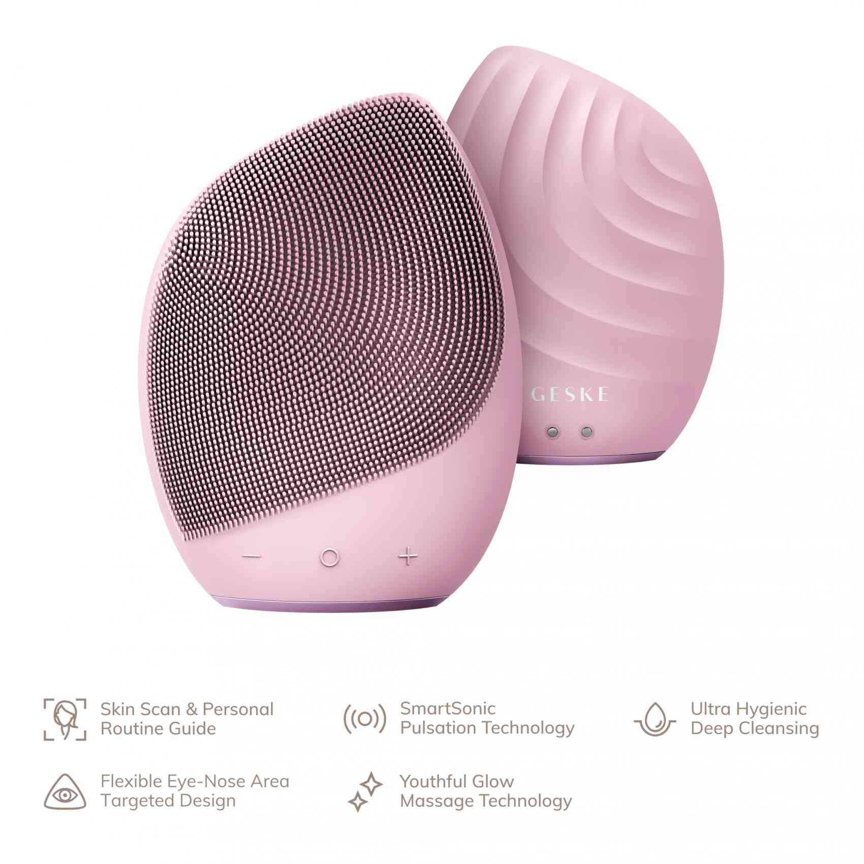 Geske Facial Brush 5 in 1 PK – facial brush, 5-in-1, skin care