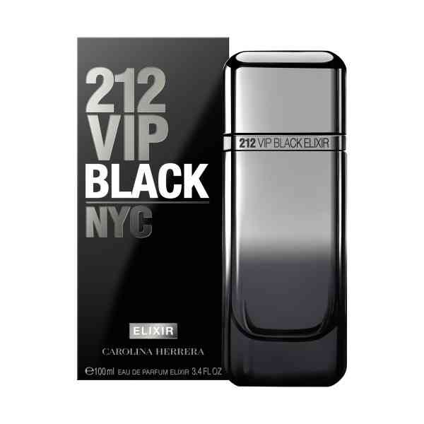 Carolina Herrera 212 VIP Black Elixir EDP 100ml RE25 – women's perfume spray
