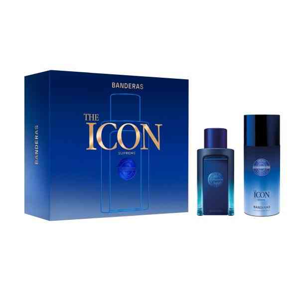Antonio Banderas Icon Man Supreme 50ml + Deodorant 150ml – men's perfume spray, deodorant set