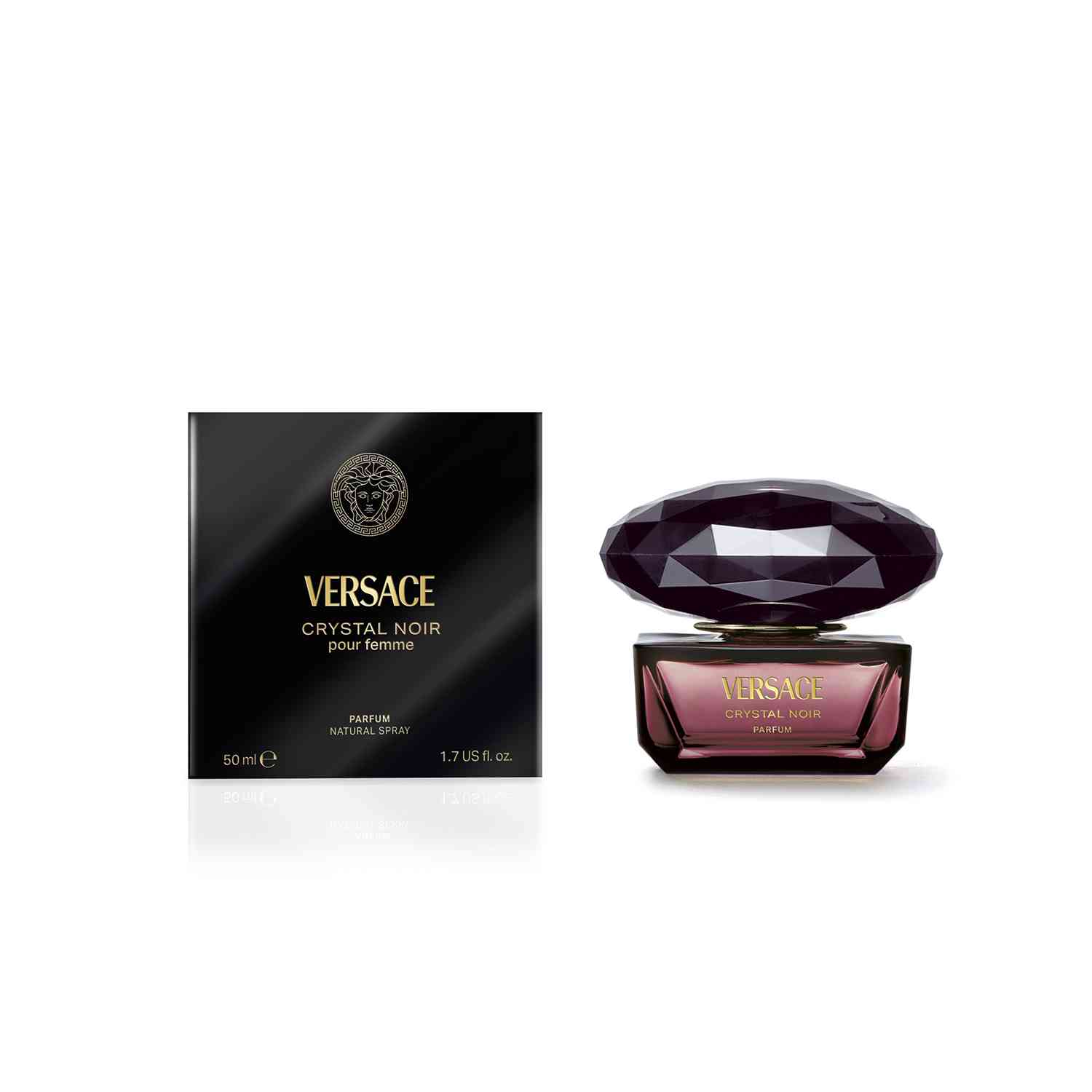 Versace Crystal Noir Parfum 50ml – women's perfume spray