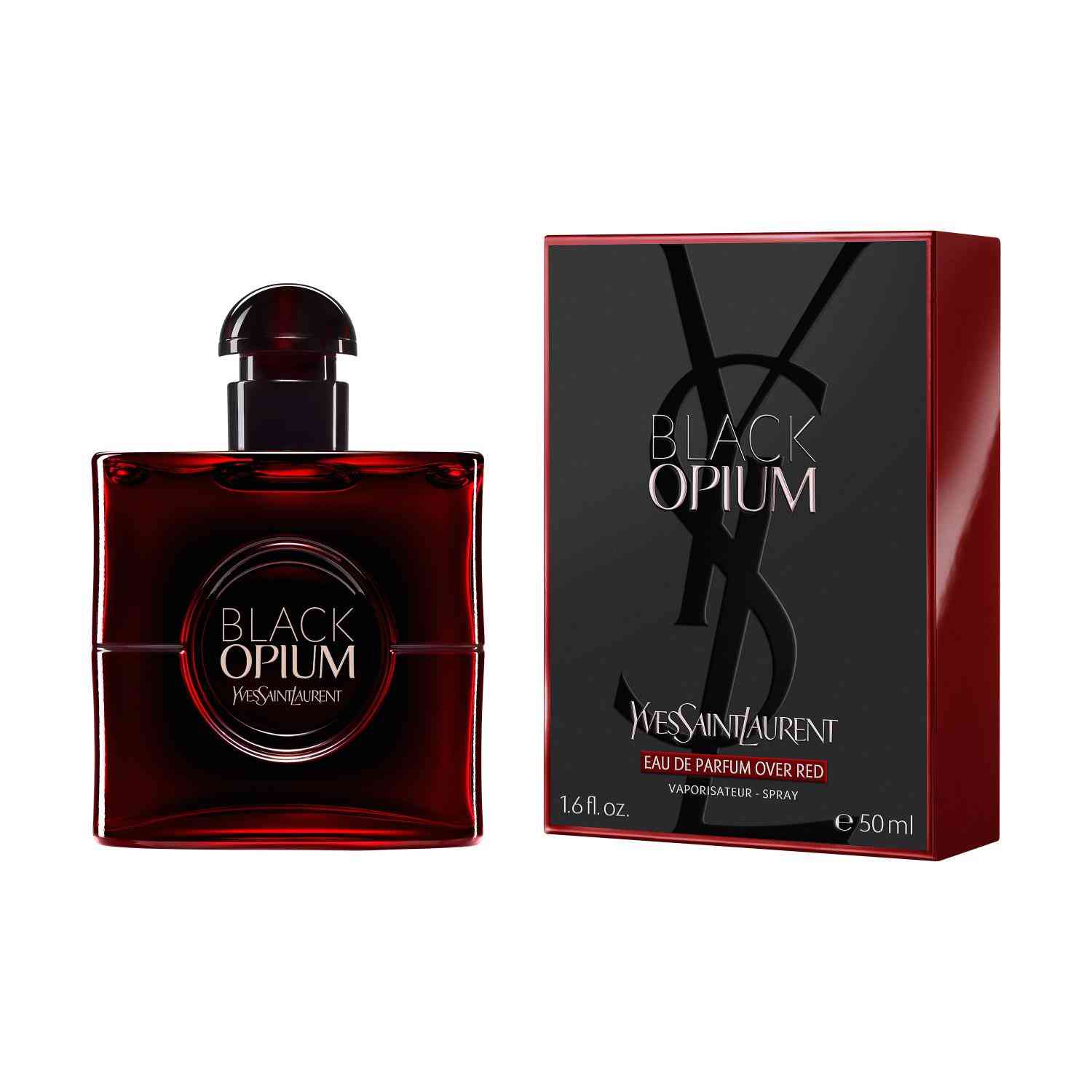 Yves Saint Laurent Ladies Black Opium Over Red 50ml – women's perfume spray