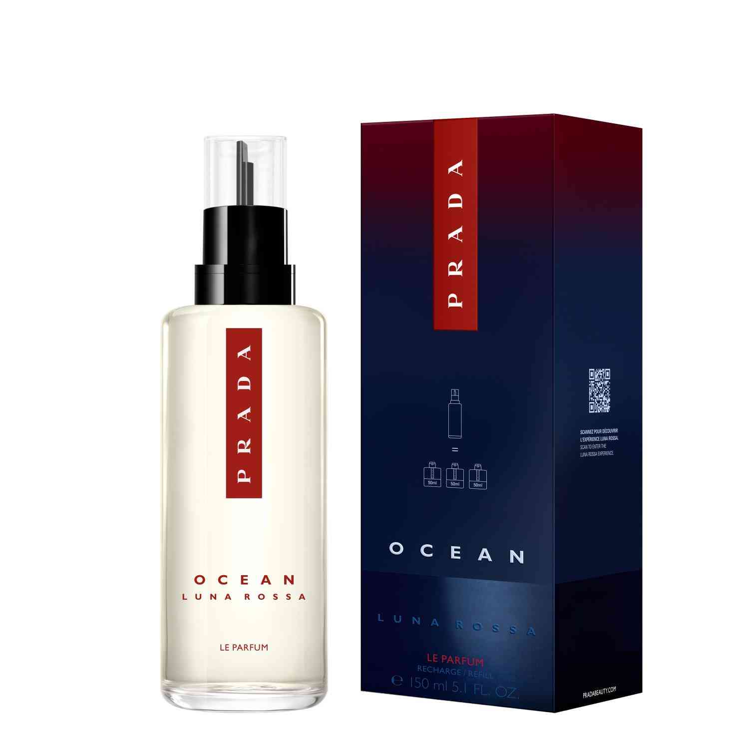 Prada Luna Rossa Ocean Le Parfum Refill 150ml – men’s perfume