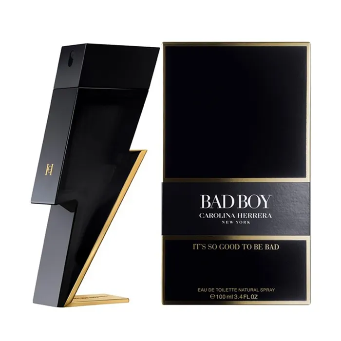 Carolina Herrera Bad Boy Eau de Toilette 100ml – men's perfume spray