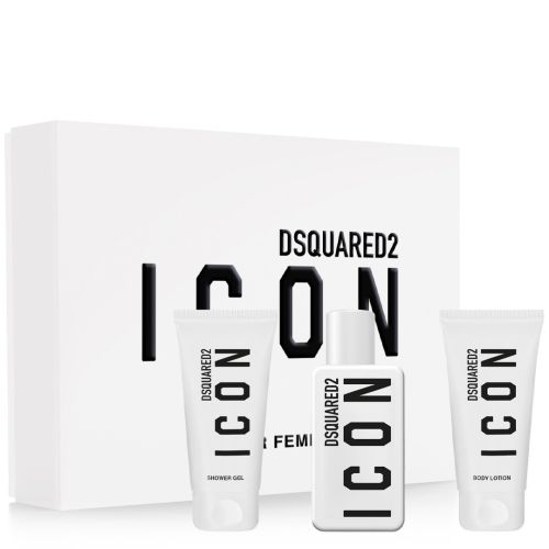 Dsquared2 Icon Femme Set EDP 50ml + BSG + BL – women's perfume spray and cream set