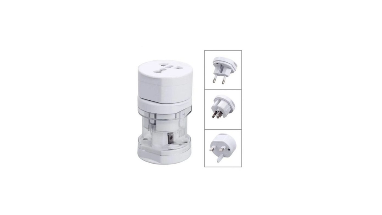 #542BLikeide®KOS-10009 Universal Conversion Plug – White