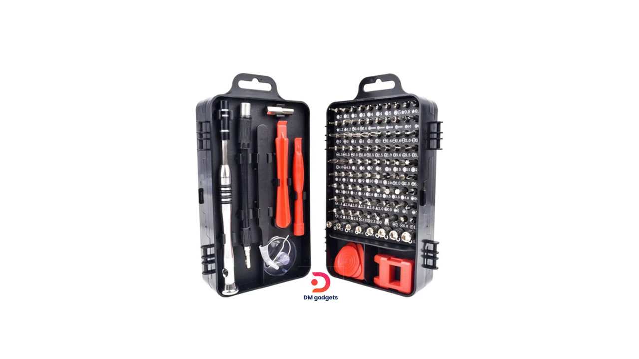 #250A#Bisutime®BS110A Screwdriver set with bits – 110 in 1 screwdriver combination set
