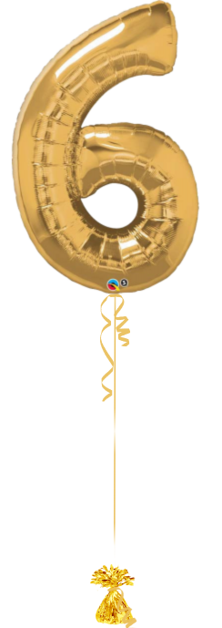 Giant Number 6 Gold