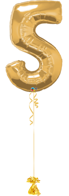 Giant Number 5 Gold