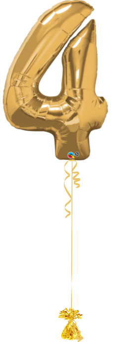 Giant Number 4 Gold
