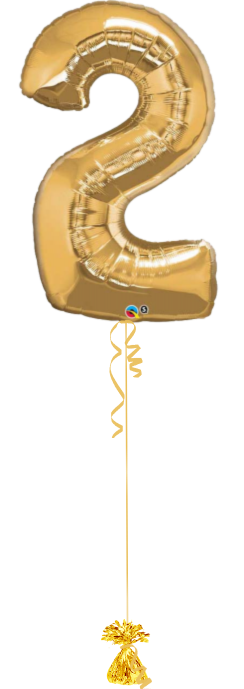 Giant Number 2 Gold