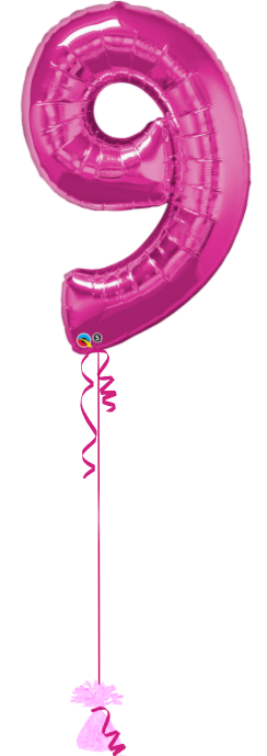 Giant Number 9 Fuxia