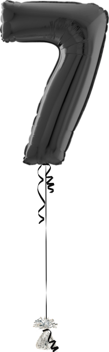 Giant Number 7 Black