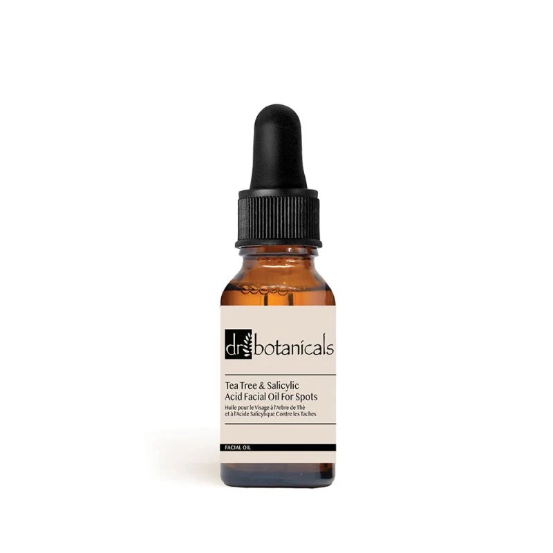 Dr Botanicals Eucalyptus, Tea Tree & Salicylic Acid Facial Oil For Spots 15 ml