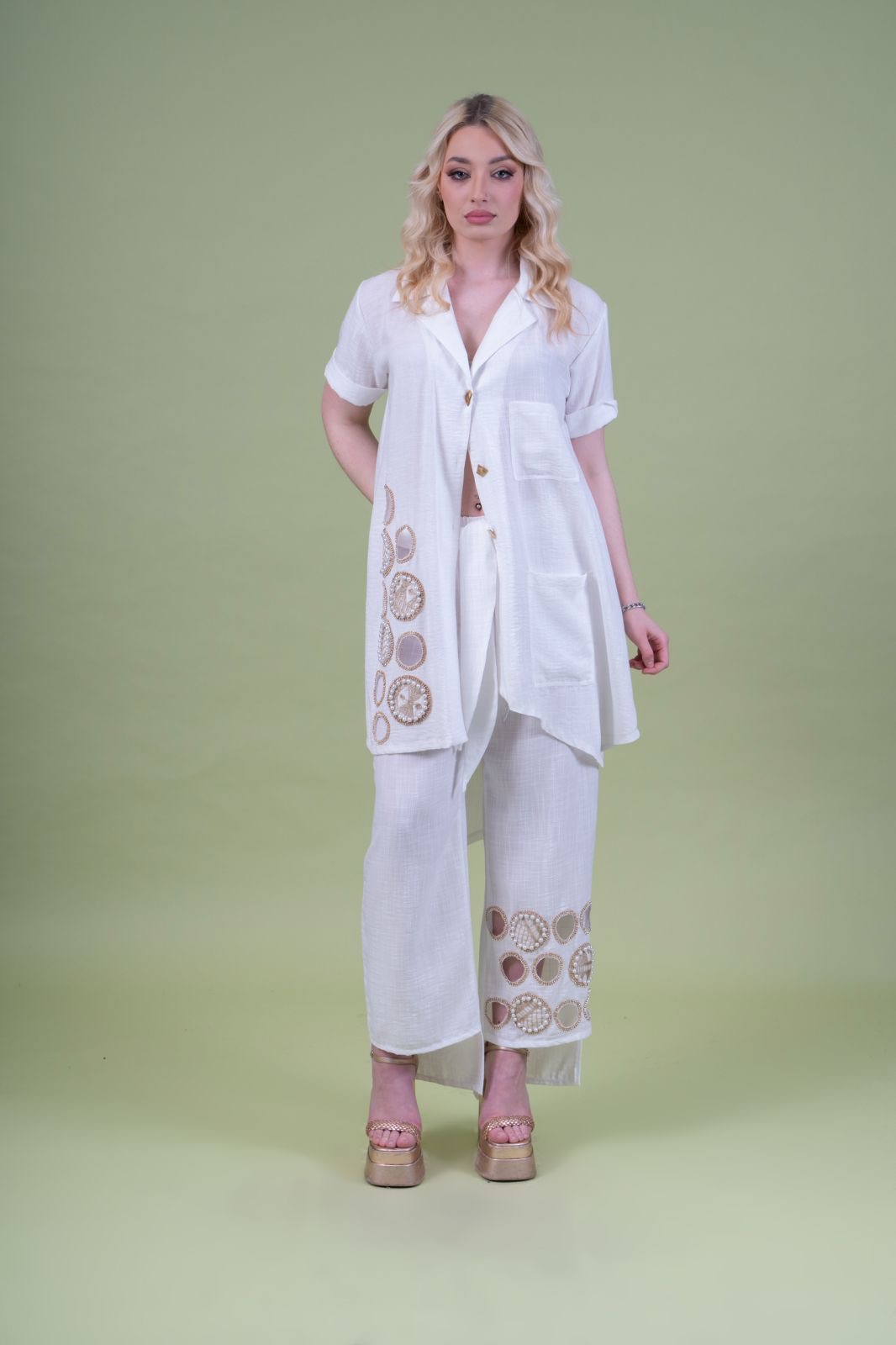 FiA cotton handmade trouser -