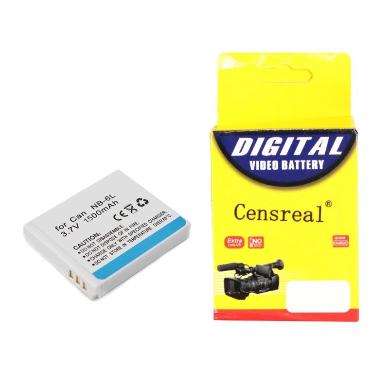 Censreal Battery compatible with Canon NB-6L