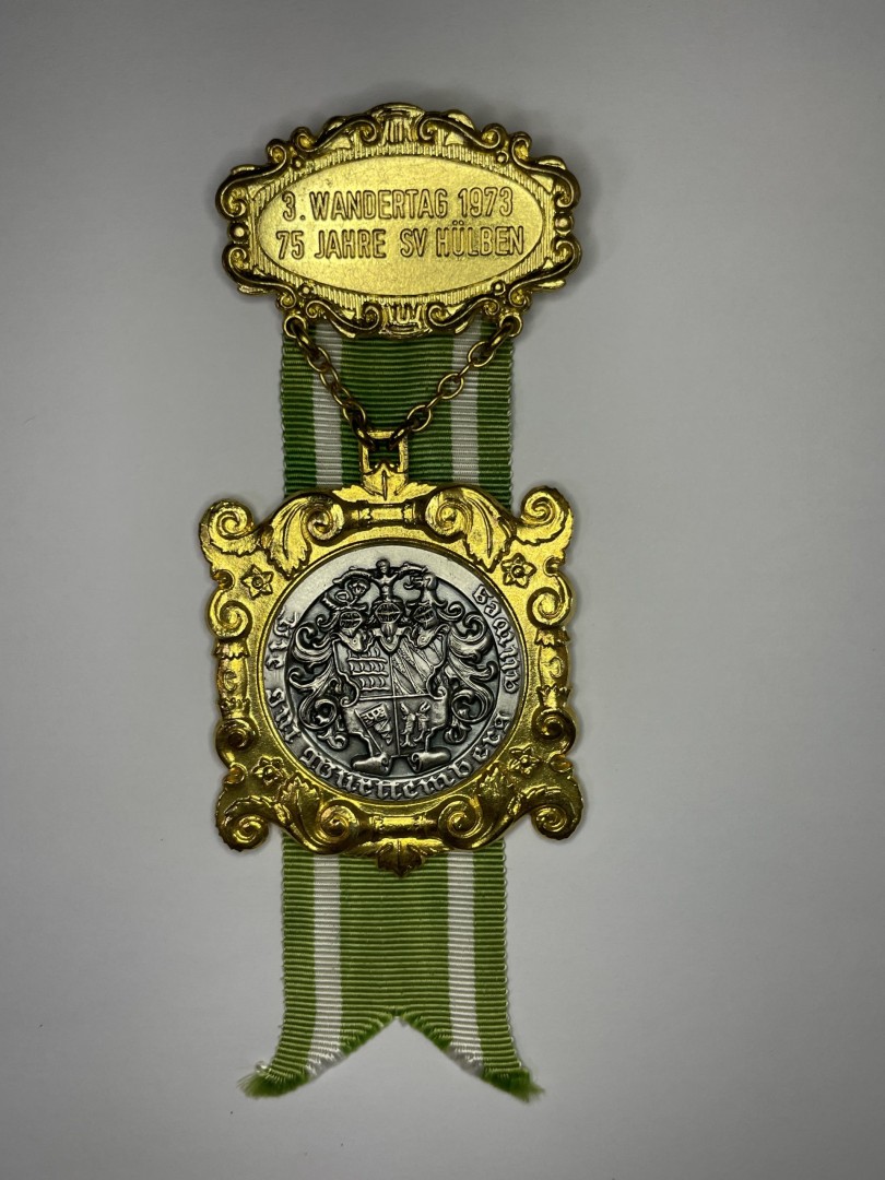 1973 Wandertag Medal Celebrating 75 Years Of Glory And Tradition 0.8Kg 5Cmx10Cm (Wxlxh)