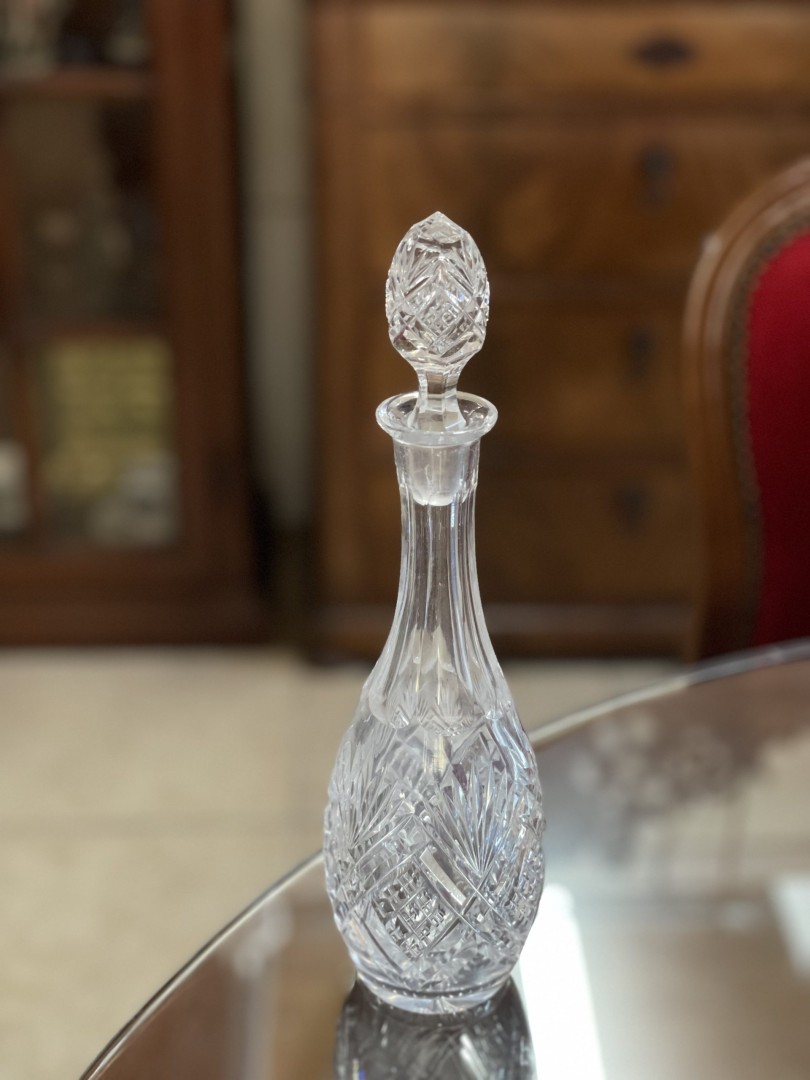Vintage Crystal Decanter 0.6Kg 7Cmx26Cm (Wxlxh)