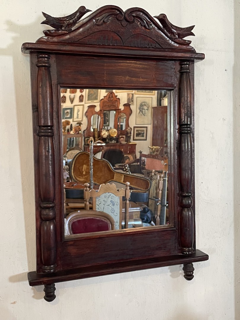 Handmade Cypriot Mirror With Birds Symbolizing Love 10Kg 54Cmx80Cm (Wxlxh)