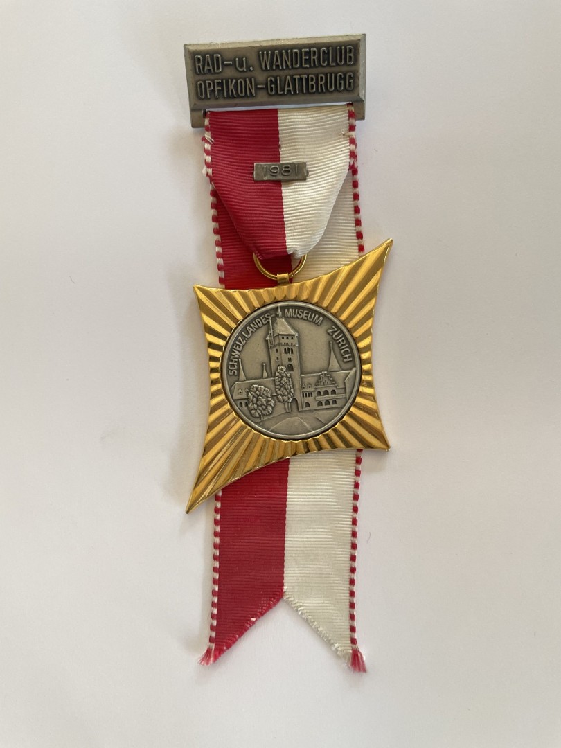 Commemorative Medal Of 1981 Switzerland - Museum Zurich 0.1Kg 6Cmx7Cm (Wxlxh)
