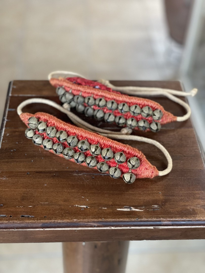 Traditional Indian Ghungroo Anklets For Dance Handcrafted With Bells 1Kg 17Cmx5Cm (Wxlxh)